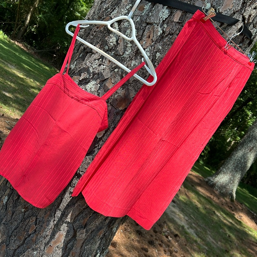 Vintage Lloyd William Coral 2-piece